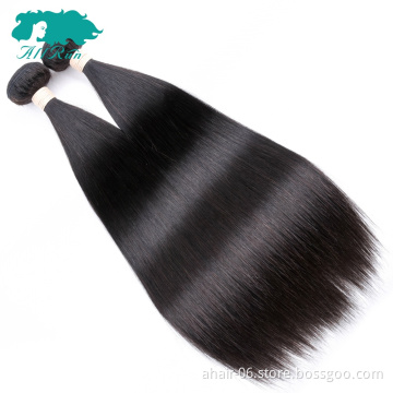 Excellent Material Malaysian Straight  Human Hair Weave Bundles Extension Private Label